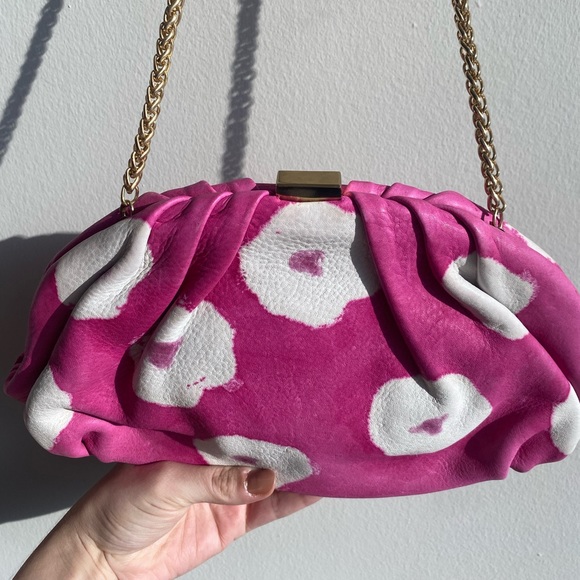 Anthropologie Pink Purse - Picture 2 of 3
